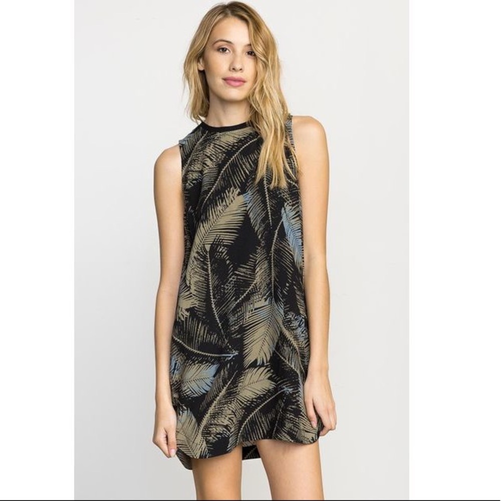 RVCA Print Shift Dress